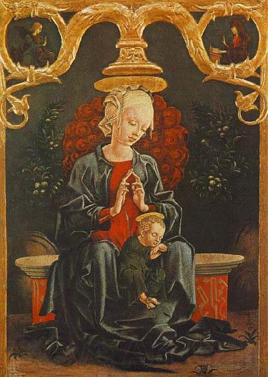 Cosimo Tura Madonna and Child in a Garden Norge oil painting art